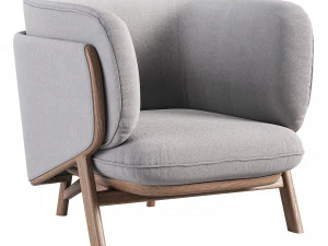 Stanley Armchair from Lucas Nichetto designer 3D Model