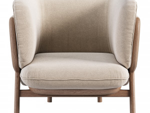 Stanley Armchair from Lucas Nichetto designer 3D Модель