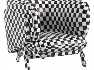Stanley Armchair from Lucas Nichetto designer 3D Модель