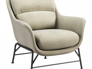 SADIRA Armchair by Morten Georgsen from TEULAT 3D Model