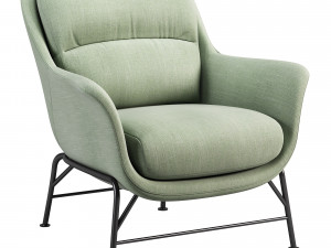 SADIRA Armchair by Morten Georgsen from TEULAT 3D Model