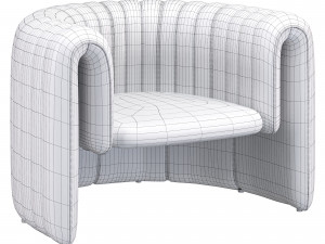 Armchair Sancal Remnant 3D 모델