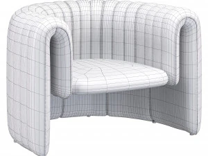 Armchair Sancal Remnant 3D Model
