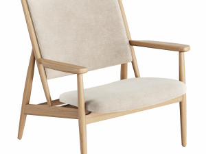 Summit Lounge Chair by Ariake 3D Model