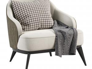 LESLIE ARMCHAIRS 3D Model