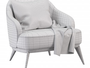 LESLIE ARMCHAIRS 3D Model