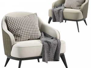 LESLIE ARMCHAIRS 3D Model