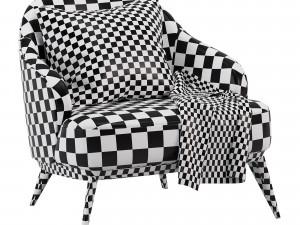 LESLIE ARMCHAIRS 3D Model