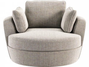 Rondo Armchair by Jamni Model 3D