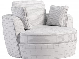 Rondo Armchair by Jamni Model 3D