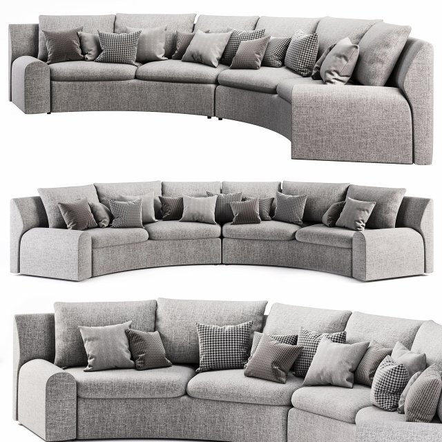 Ben Ben sofa Modèle 3D .c4d .max .obj .3ds .fbx .stl .blend 