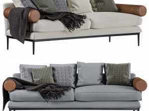 Atoll linear sofa BB Italia 3Dモデル