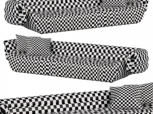 Baxter Sofa 3D-Modell