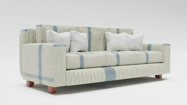 Architectural furniture 3D Model .c4d .max .obj .3ds .fbx .stl .blend 