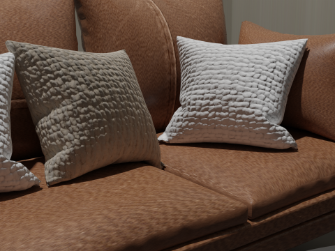 Sofa and chairs elegant Modèle 3D