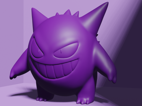 Printable toy monster 3D 打印模型