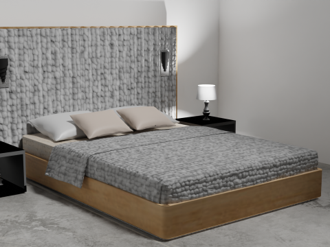 Basic room Modello 3D
