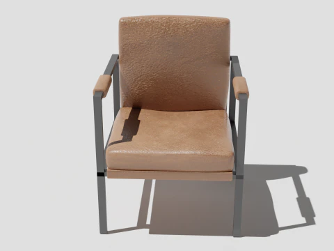 Silla de caf&eacute; Modelo 3D