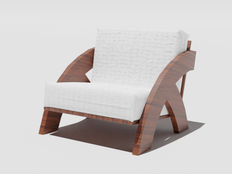 सुंदर कुर्सी 3D मॉडल