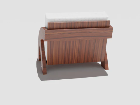 Elegant chair 3D Model