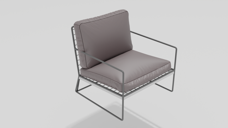 Chair finiture easy Modèle 3D .c4d .max .obj .3ds .fbx .stl .blend 