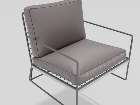 Chair finiture easy Modèle 3D