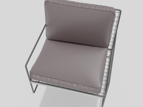 Chair finiture easy Modèle 3D