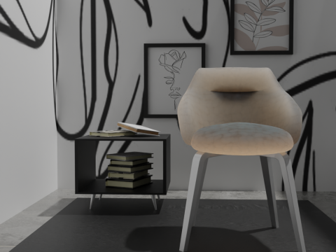 Beautiful and different room Modèle 3D