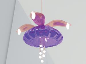 Chandelier flower 3Dモデル