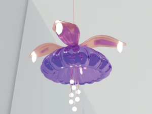 Chandelier flower 3D Model