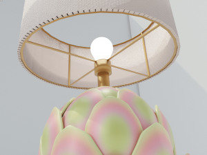 Artichoke lamp 3Dモデル