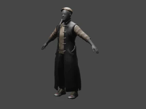 STALKER Coat 3D Model