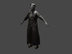 STALKER Coat 3D Model
