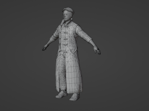 STALKER Coat 3D-Modell