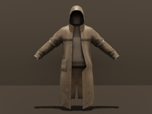 STALKER Cloak 3D Model