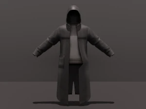STALKER Cloak 3D Model
