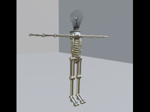 The robot 3Dモデル