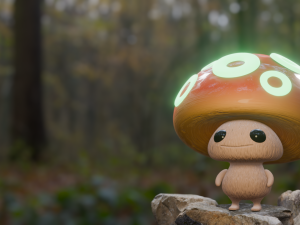 Mushroom 3D मॉडल
