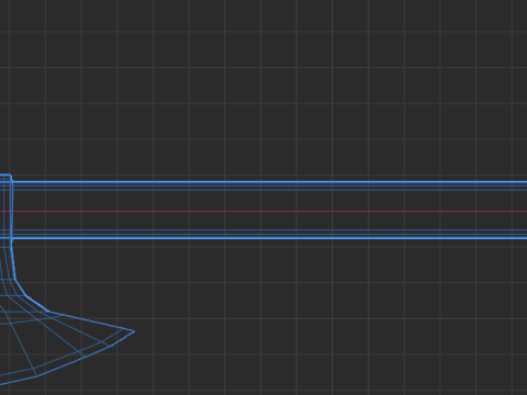 Axe Viking 3D Model