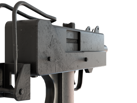 MAC-10 3D Model