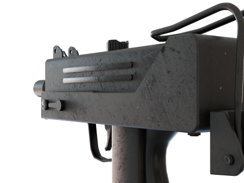 MAC-10 3D Model