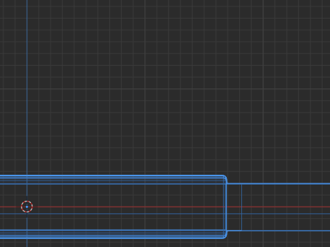 Double knife Model 3D