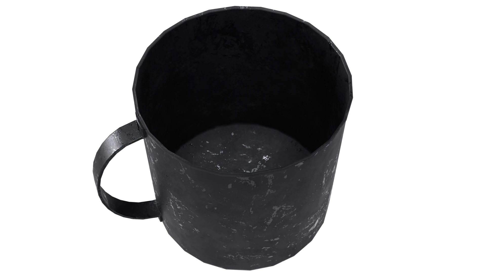 Old cup 3D Model .c4d .max .obj .3ds .fbx .stl .blend 