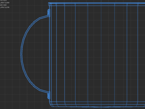 Old cup 3D Model