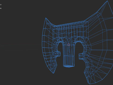 Ax blade 3D Model