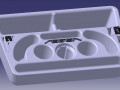 FIAT EGEA - TIPO EASY TORPEDO ORGANIZER Model 3D
