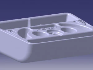 FIAT EGEA - ORGANIZADOR TIPO EASY TORPEDO Modelo 3D