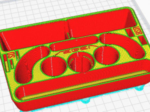FIAT EGEA - TIPO EASY TORPEDO ORGANIZER Modèle 3D
