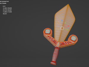 Golden Sword 3D Model