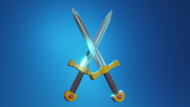 Goldenknife 3D Model .c4d .max .obj .3ds .fbx .stl .blend 